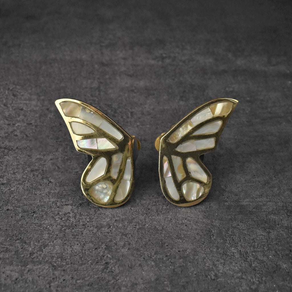 brass butterfly dresser knobs