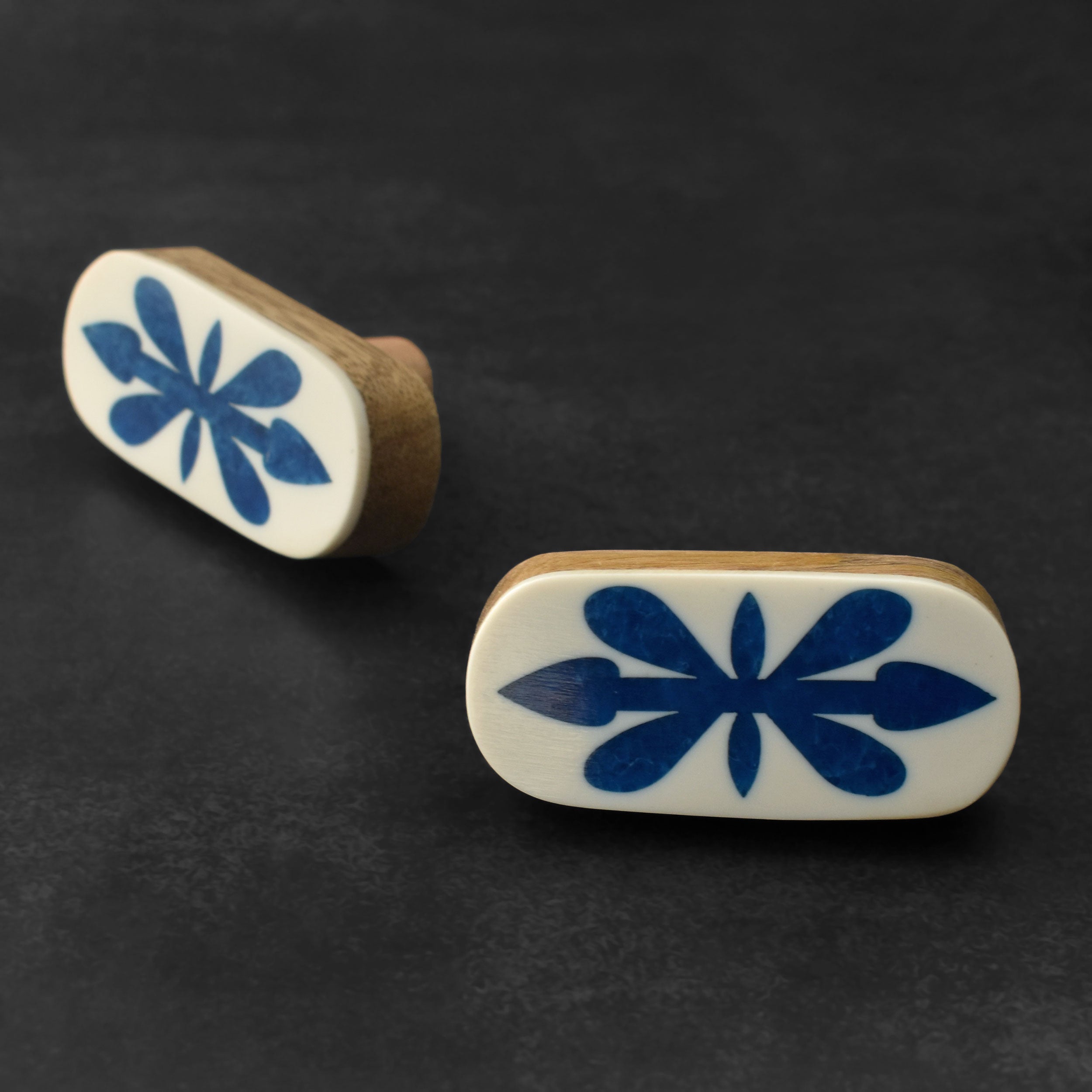 blue dresser handles Floral Pull Handles 96 128 3.75" 5" Matching Porcelain Drawer Pulls Porcelain Pulls Cabinet Pulls Dresser Pulls Farmhouse Knobs and Pulls