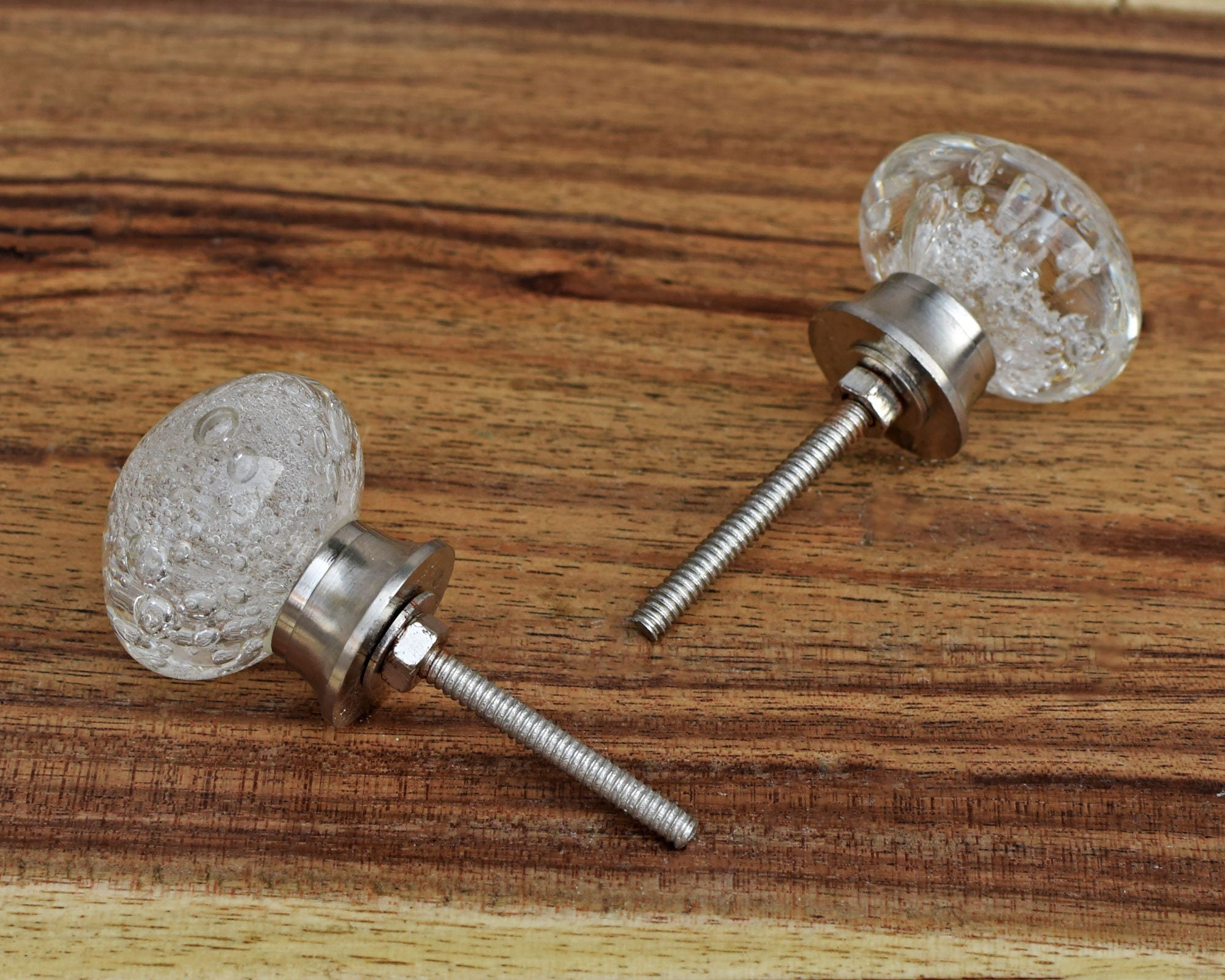 Clear Glass Bubble Furniture Drawer Knob and Pull Glass Dresser Knobs Crystal Drawer Pulls Handles Set of 4 Clear Glass Bubble Furniture Drawer Knob and Pull Glass Dresser Knobs Crystal Drawer Pulls Handles Set of 4