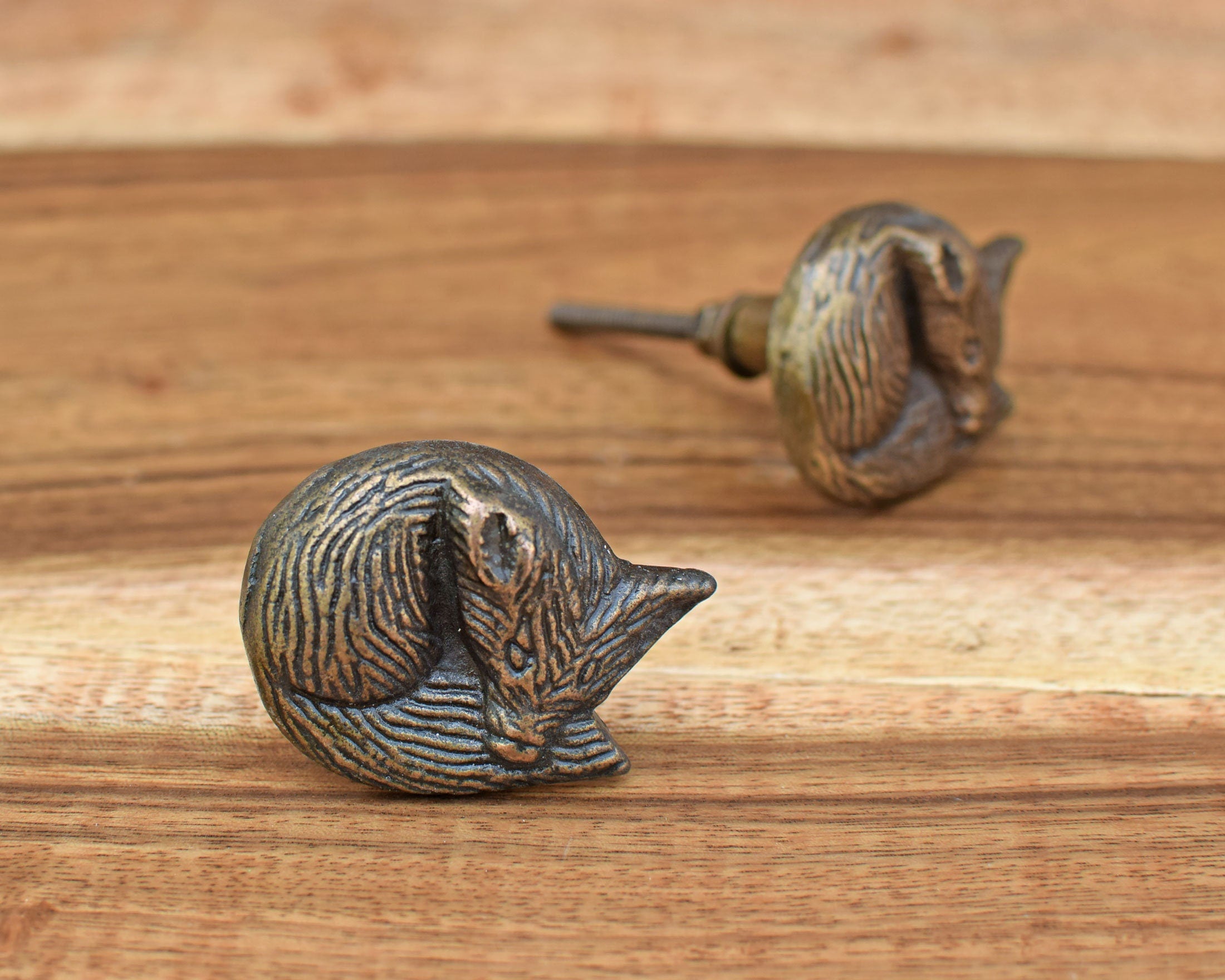 Sleeping Fox Antique Brass Cabinet Drawer Knob Pull Animal Kitchen Cabinet Knobs Woodland Dresser Drawer Pulls Brook And Birch Sleeping Fox Antique Brass Cabinet Drawer Knob Pull Animal Kitchen Cabinet Knobs Woodland Dresser Drawer Pulls Brook And Birch