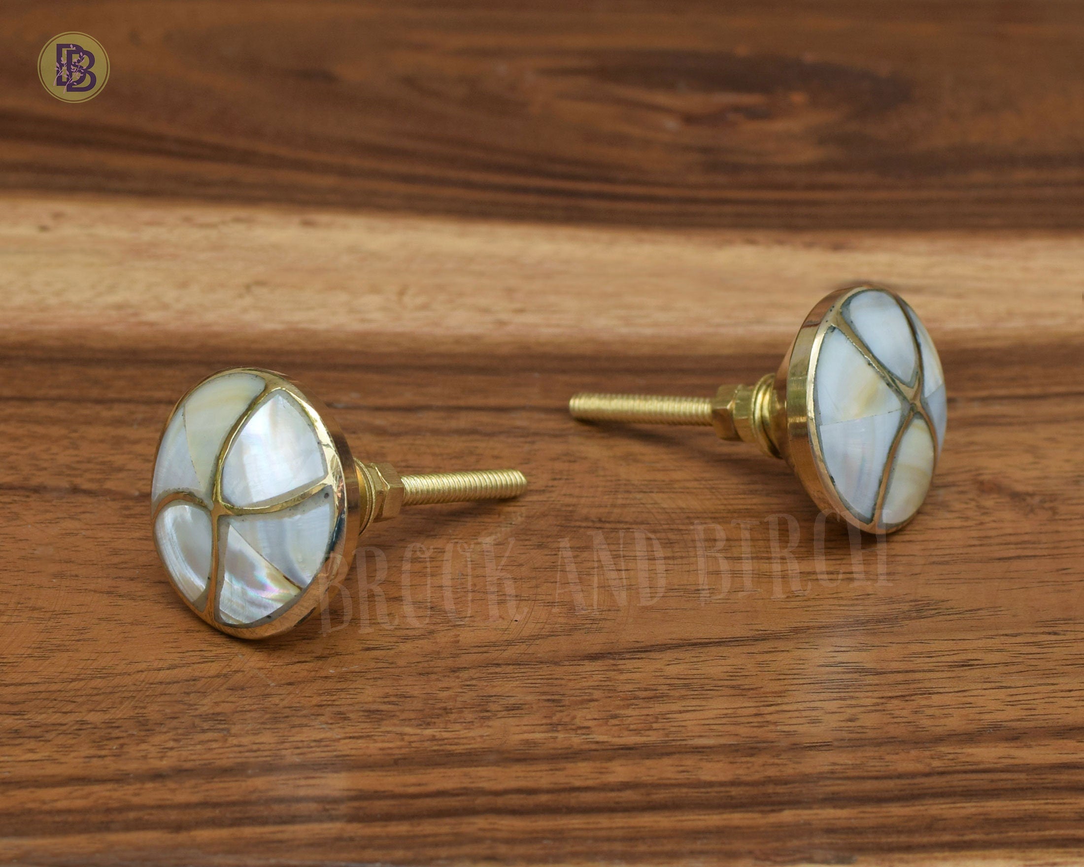 Mother of Pearl Knob - Diamond Drawer Pulls & Cabinet Knobs